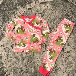 Hanna Andersson Christmas/Winter pjs size 3